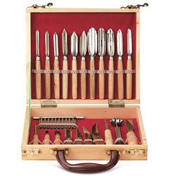 Food Carving Set - 22 pcs with Case