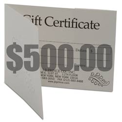 $500 Traditional Gift Certificate