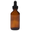 Amber Glass Dropper Bottle - 2oz Capacity