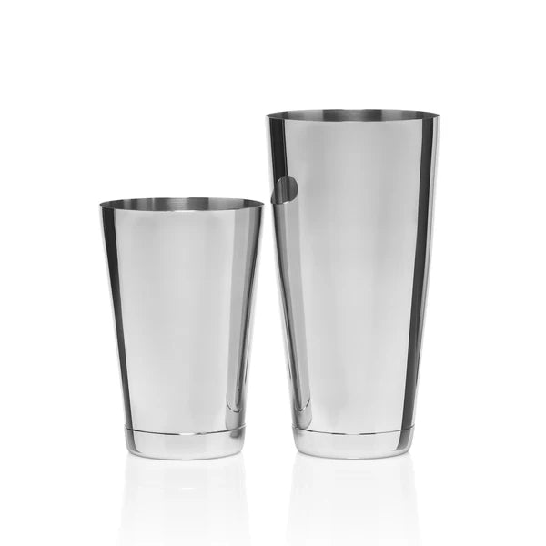 Cocktail Kingdom Koriko Set of 2 Weighted Tins on white background.