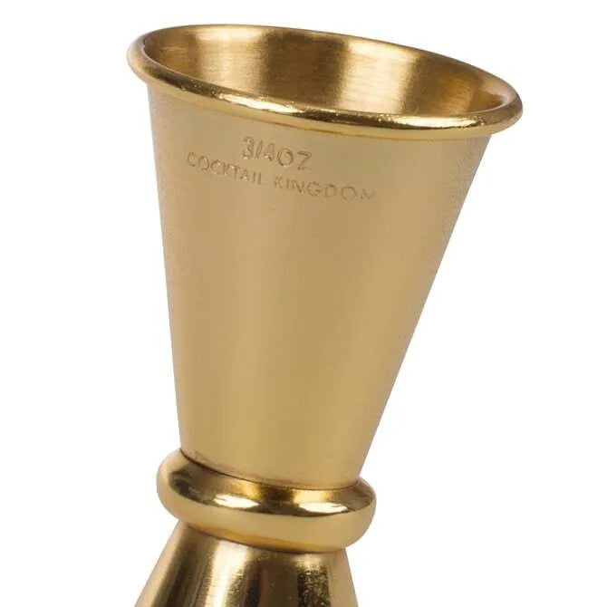 Cocktail Kingdom Gold Jigger 1/2 oz and 3/4 oz