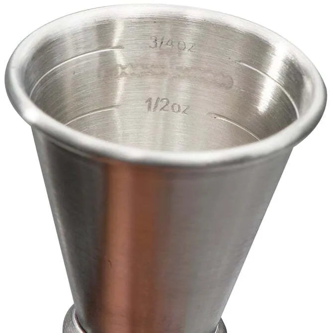 1 oz / 2 oz Japanese Style Jigger - Silver