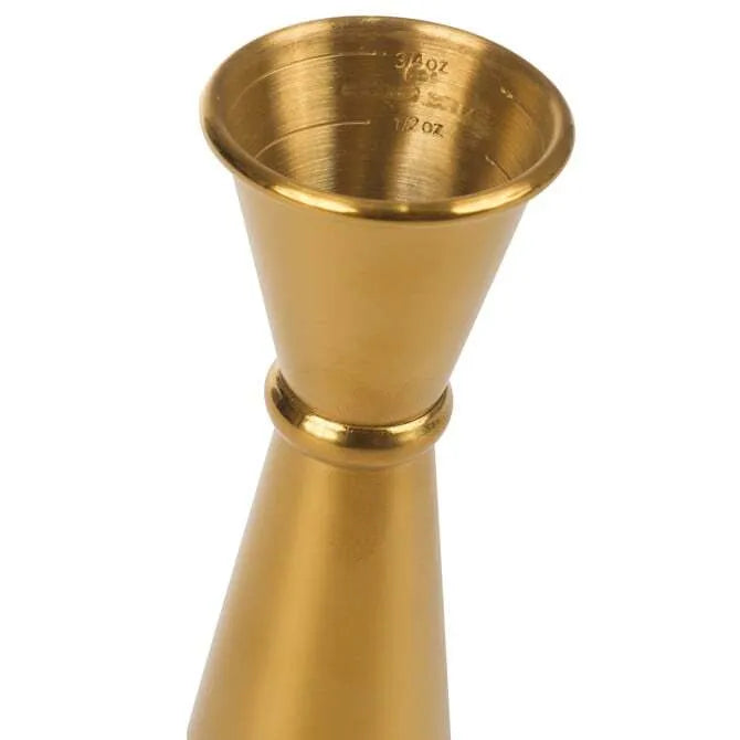 Cocktail Kingdom Gold Jigger 1 oz / 2 oz