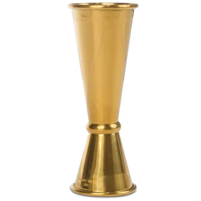 Gold Japanese Style Jigger 1 oz / 2 oz
