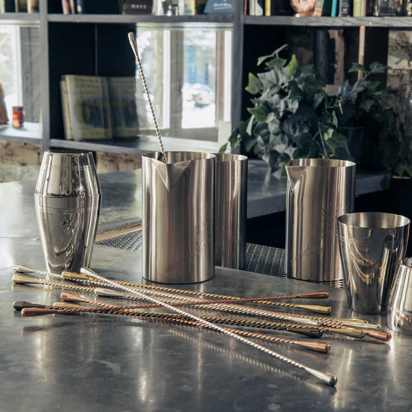 Cocktail Kingdom De Soto Double Teardrop Stainless Steel Stirrer