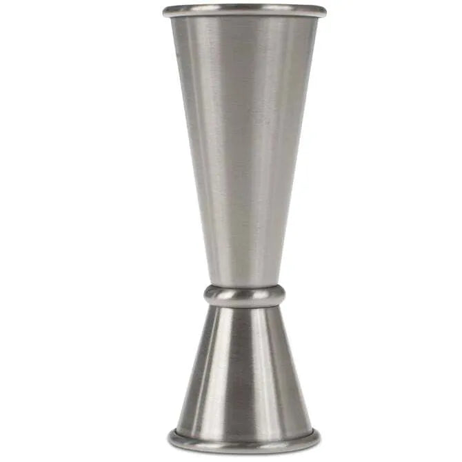 Silver Japanese Style Jigger 1 oz / 2 oz