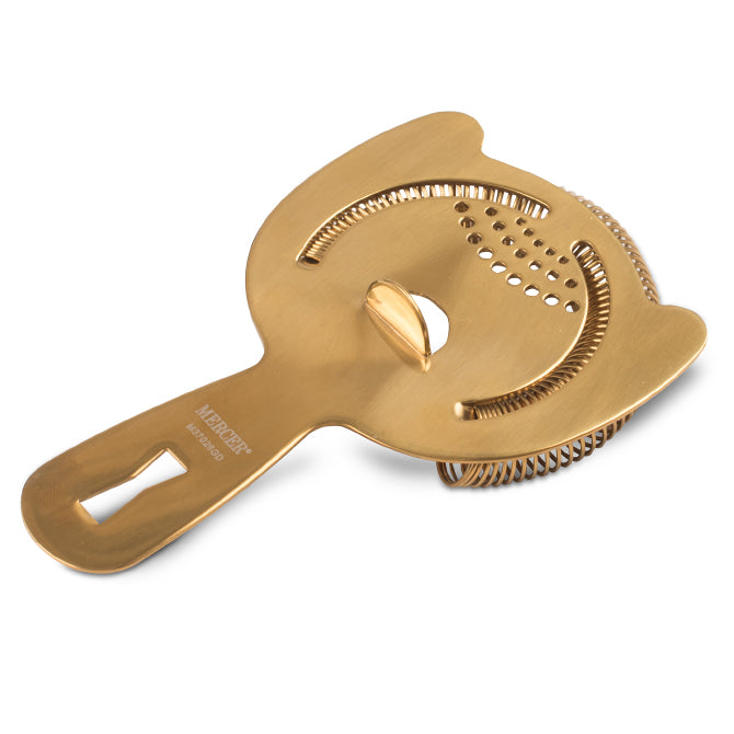 Barfly Heavy Duty Gold Spring Bar Strainer