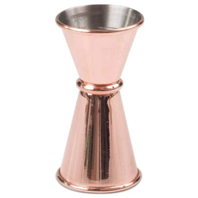 Barfly Japanese Style Copper Jigger 1/2 and 3/4 oz