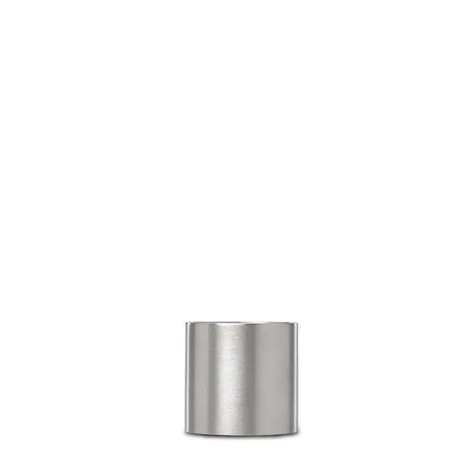 Barfly Thimble Measure Stainless Steel 25ml shown on white silo background. 