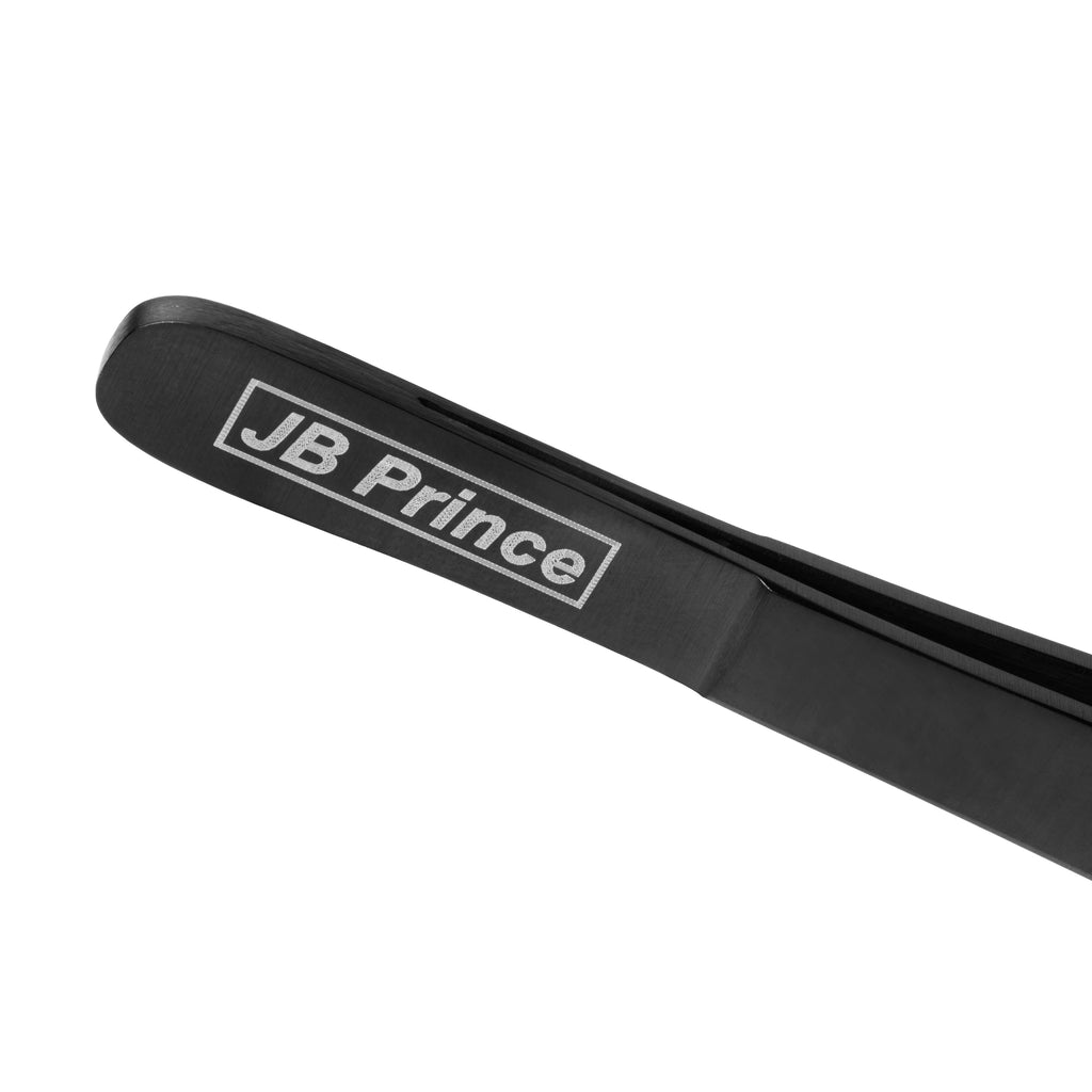 JB Prince Offset Fine Tip Tweezer 7.8 Inches Professional Utensils