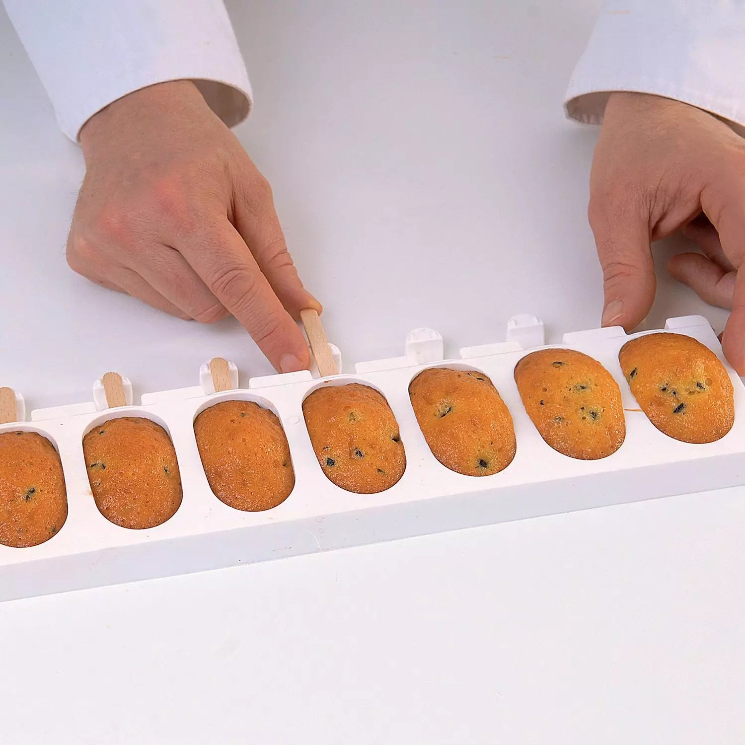 Silicone Mini Pop Mold 16 Forms - Thumbnail 3