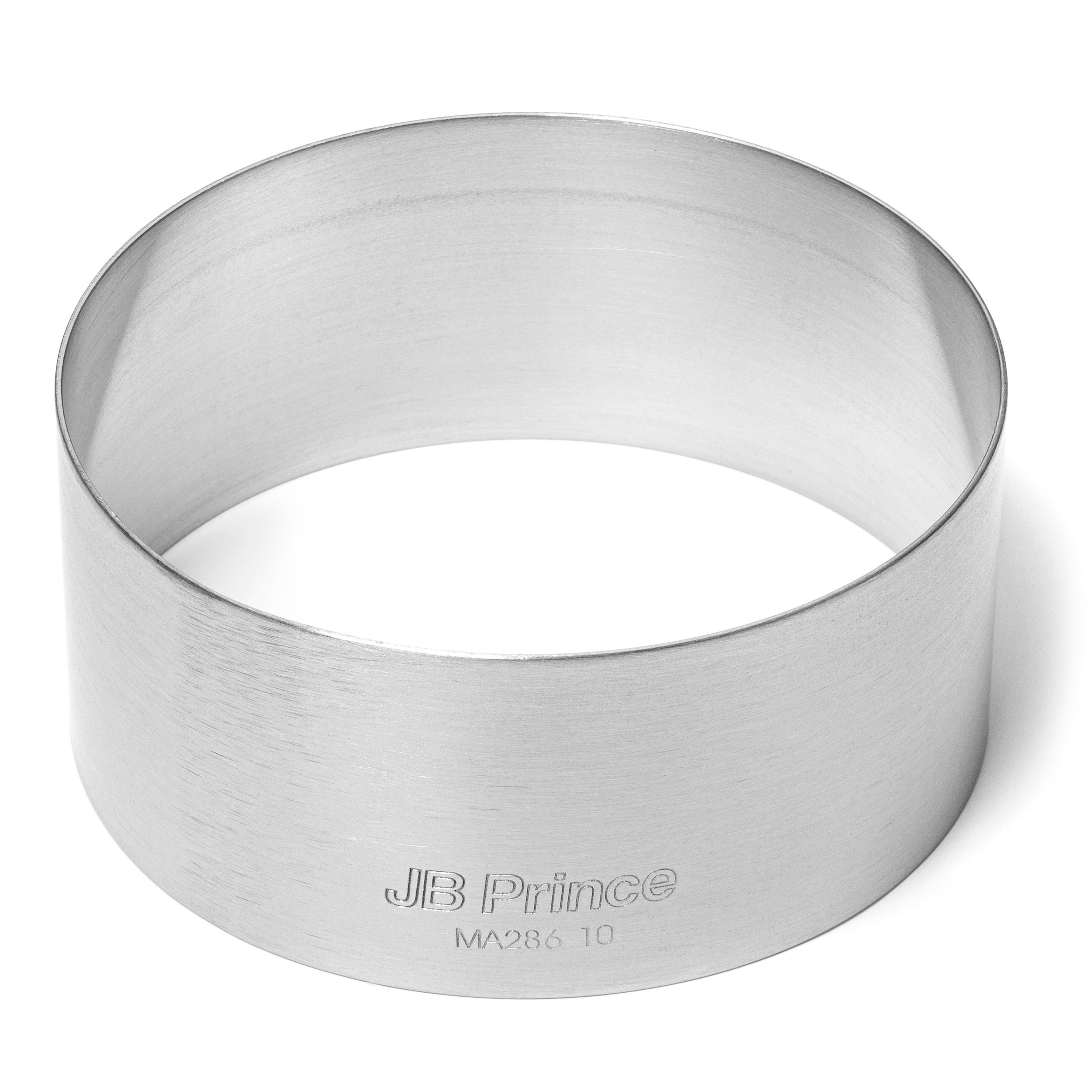Seamless Stainless Steel Ring by JB Prince 1.75" Height
