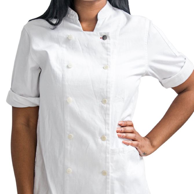 White Women's Chef Coat