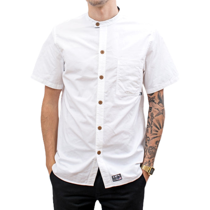 White Short Sleeve Tilit Chef Shirt