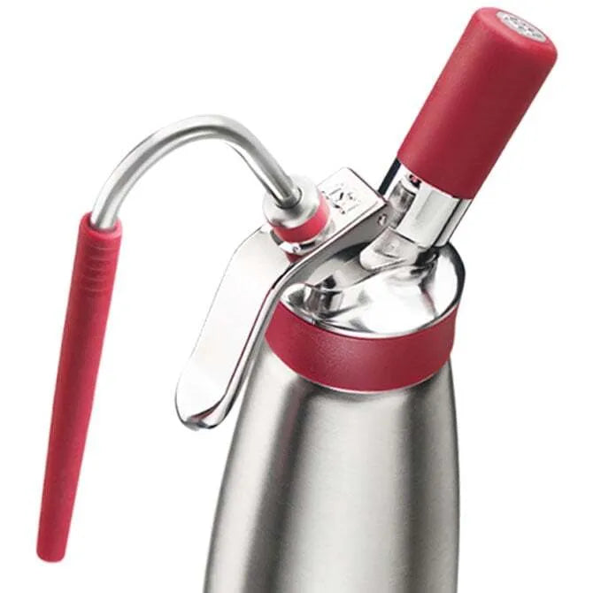 B949 Isi rapid infusion accessories attached to whip cream maker.