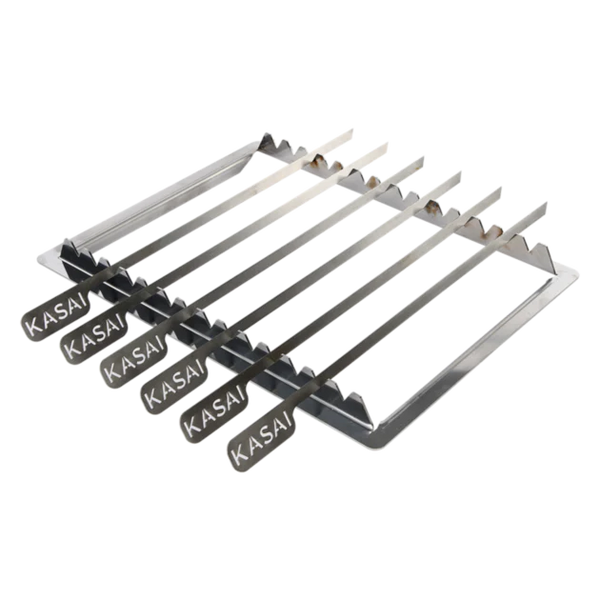 Kasai Konro Skewer Rack (for Medium Wide Grill) x6 Skewers – JB Prince
