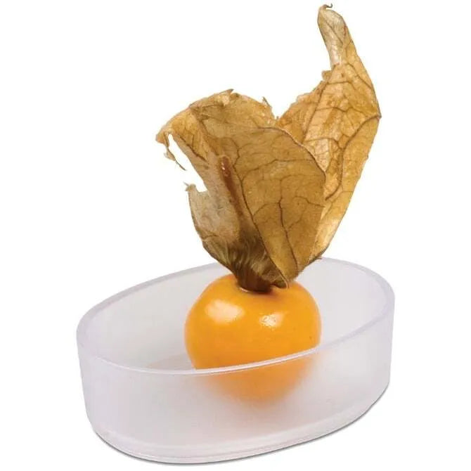 Comatec Frosted Mini Oval Dish 1 ounce – JB Prince