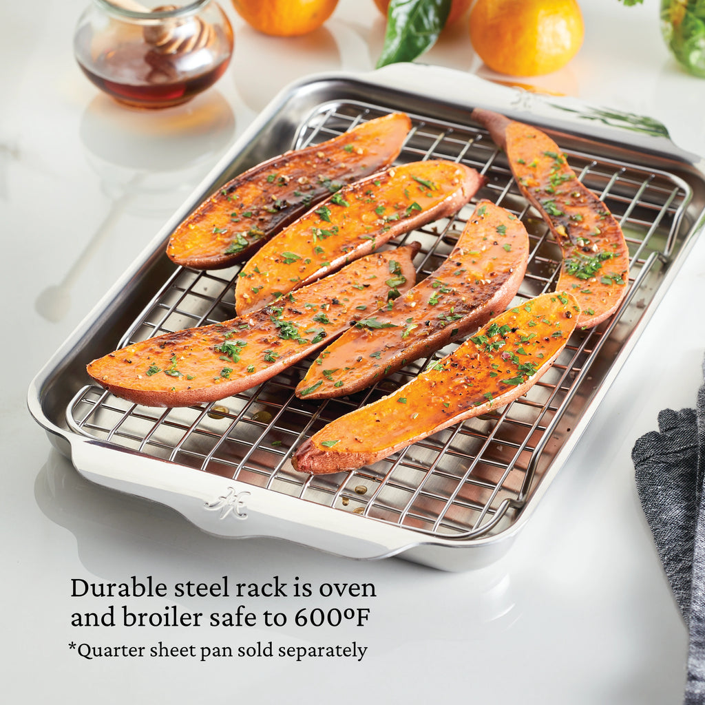 Baking Pan Rack Insert Provisions OvenBond Baking Rack | Professional Cookware – JB Prince