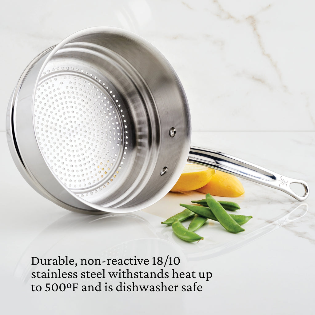 5 Inch Steamer Insert Provisions Stainless Steel Steamer Insert | Professional Cookware – JB ...