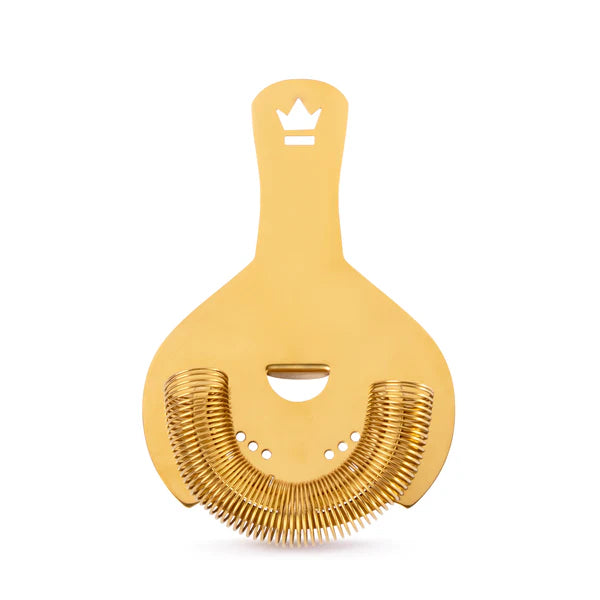 Cocktail Kingdom Gold Koriko Hawthorne Strainer
