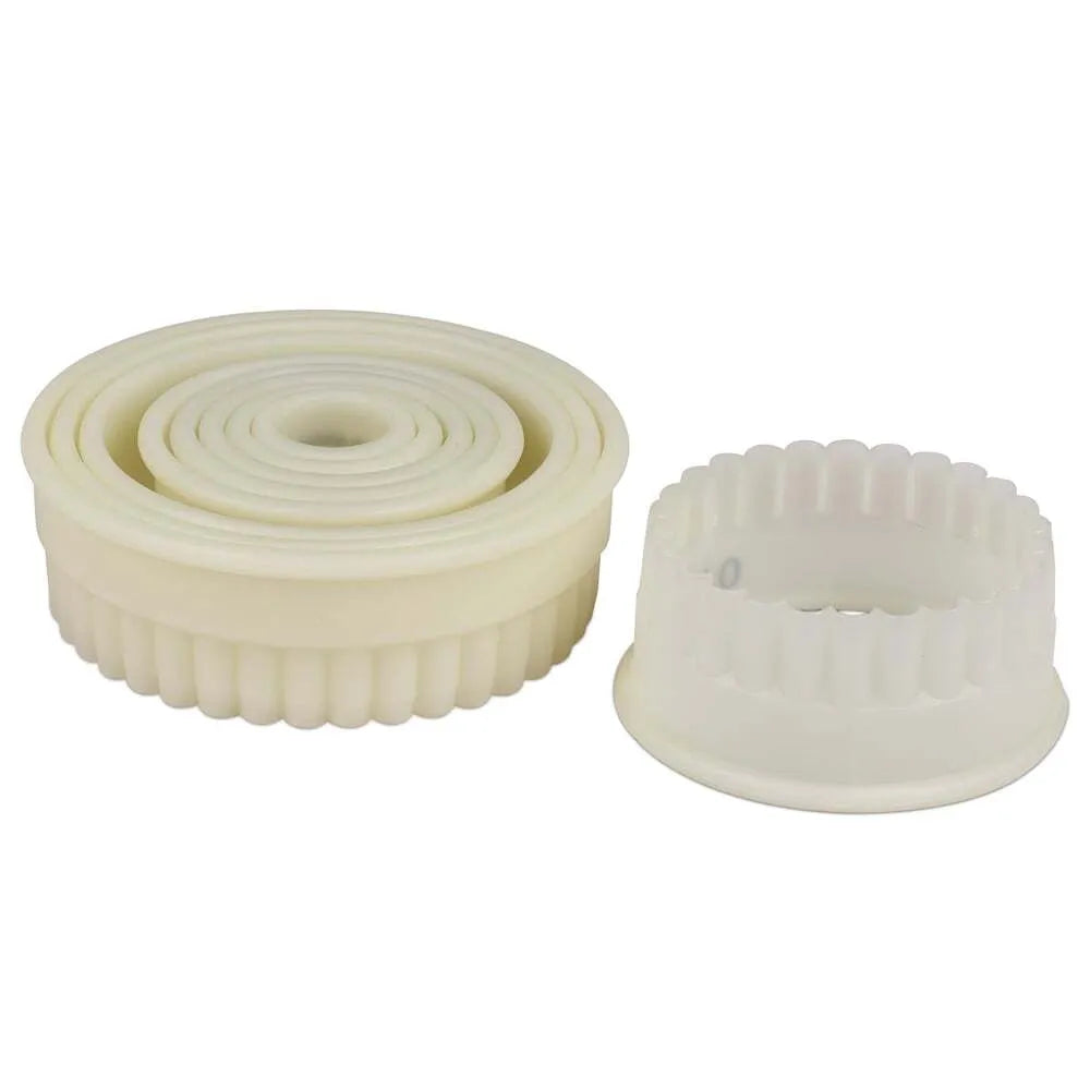 Exoglass Fluted Round Cutter Set - 9 pcs – JB Prince