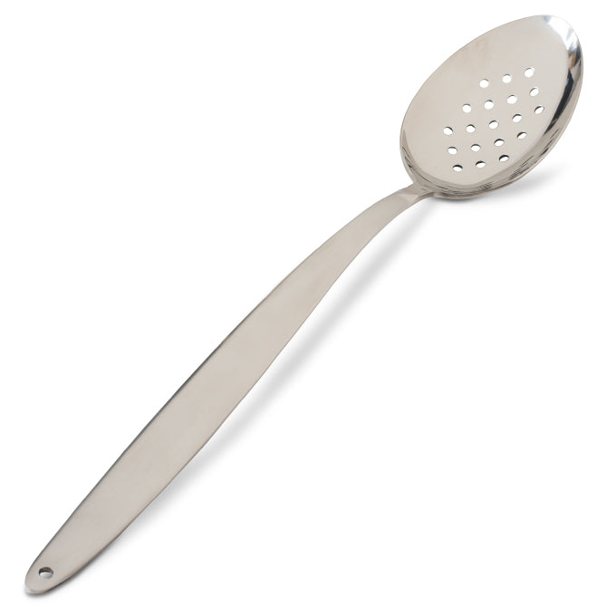 Silver Gray Kunz Perforated Spoon Extra Large