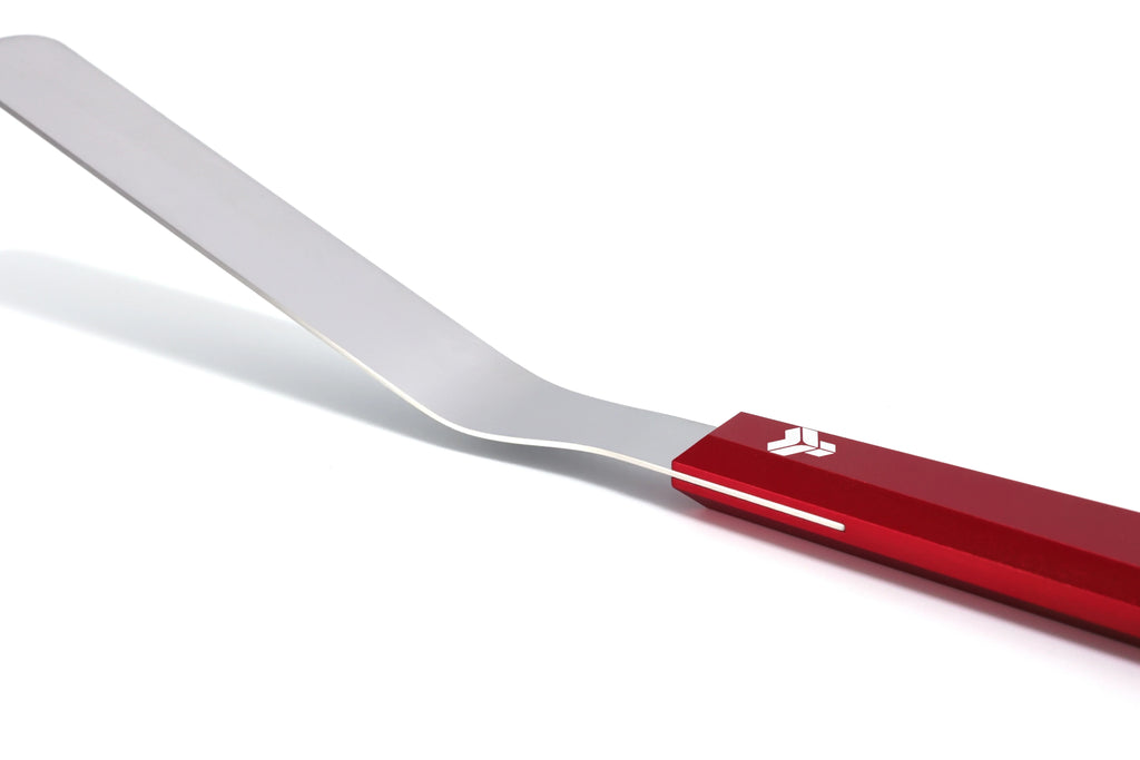 Titanion 4 inch Blade Offset Spatula - Red - Padawan – JB Prince