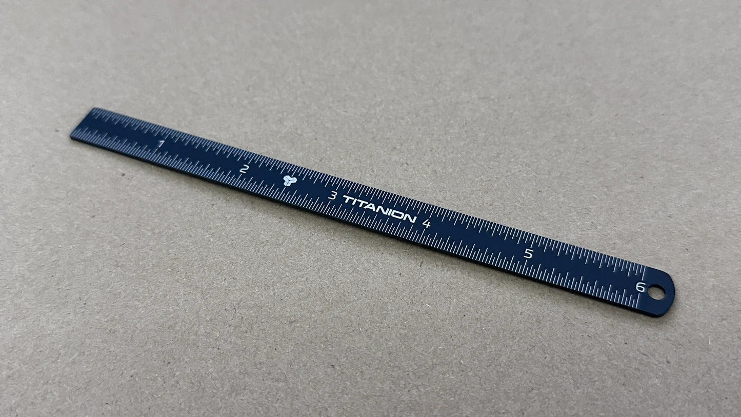 Titanium Pocket Ruler 6 Inch | Professional Kitchen Utensils – JB Prince