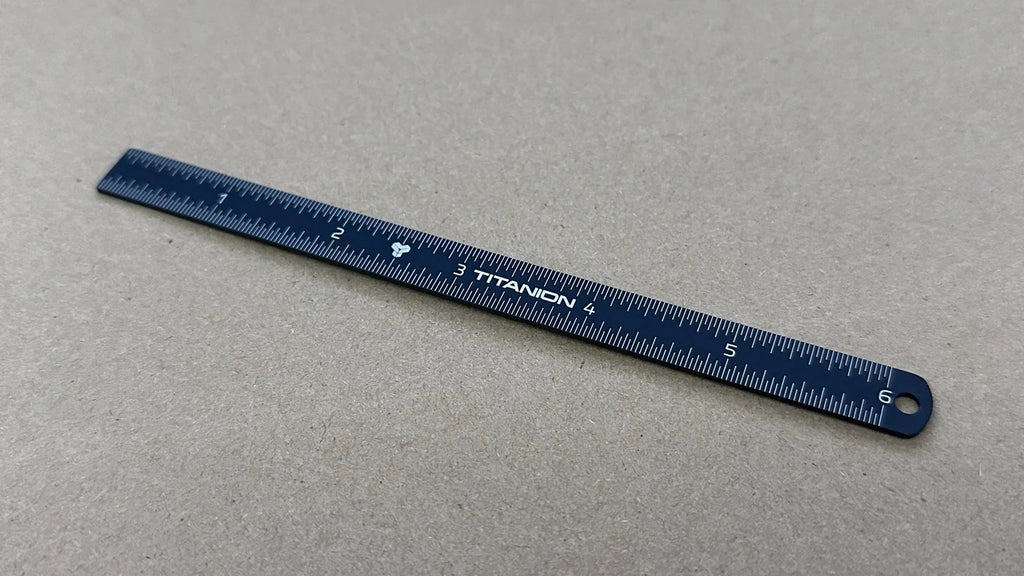 Titanium Pocket Ruler 6 Inch | Professional Kitchen Utensils – JB Prince