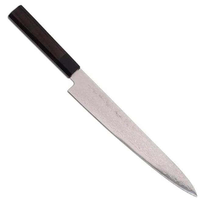 Kikuichi Warikomi Damascus Sujihiki Knife
