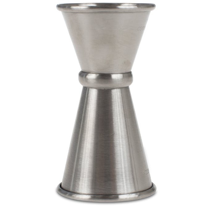 Cocktail Kingdom Japanese Style Jigger 3/4 oz and 1/2 oz Measure - Stainless Steel
