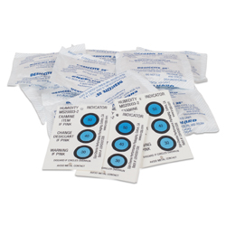 20 Desiccant Packs with Indicator Cards 1/2 unit pack 1.5x3.5