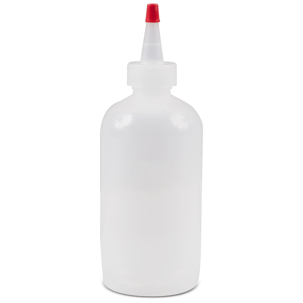 Plastic Squeeze Bottles Fine Tip, 8oz Capacity