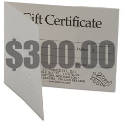 $300 Traditional Gift Certificate
