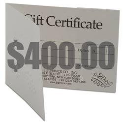 $400 Traditional Gift Certificate