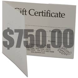 $750 Traditional Gift Certificate