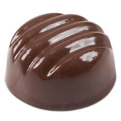 Ridged Dome Chocolate Mold