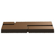 Notched Rectangle Bar Chocolate Mold
