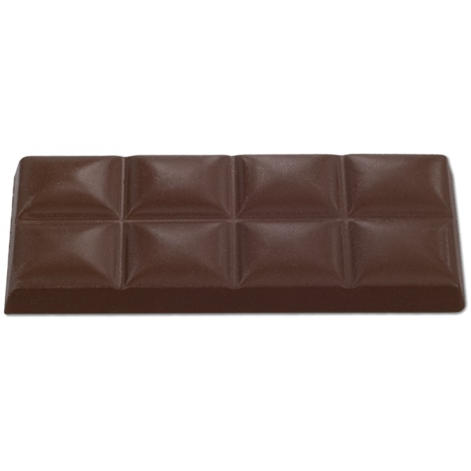 Lined 5 Section Bar Chocolate Mold