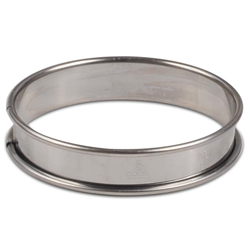 Flan Ring - 9 cm - Stainless Steel