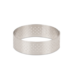 Valrhona Perforated Tart Ring - 2.55