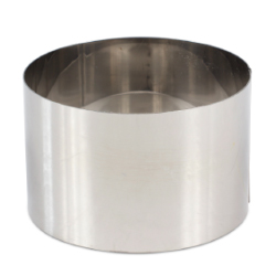 High Stainless Steel Pastry Ring - 6.3
