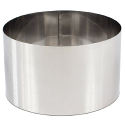 High Stainless Steel Pastry Ring - 9.4