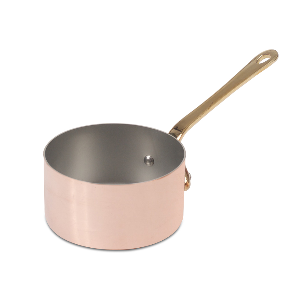 Mauviel 1830 Tri-ply 6.3 Qt Copper Saute Pan Sauce Pan. Made in France. NEW