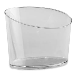 Angled Oval Glass - 6.42oz