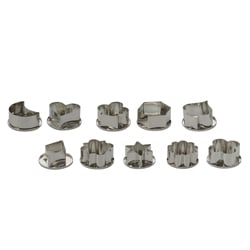 Canape Cutters - 10 Pieces