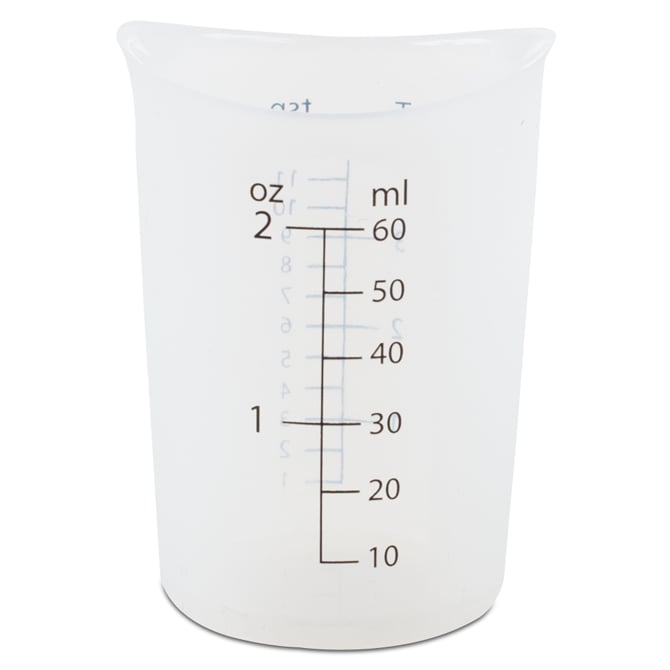 iSi B26400 Flex-it 1 Pint Translucent Silicone Measuring Cup