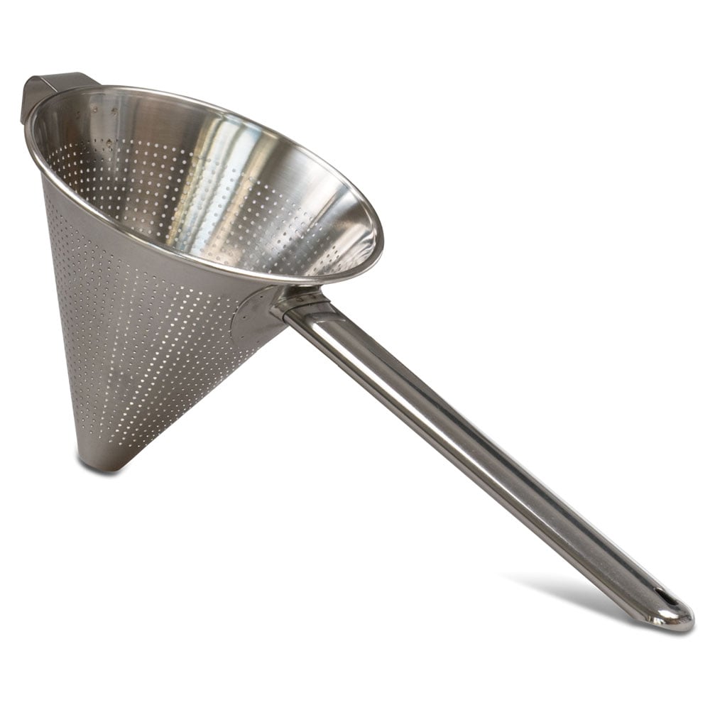 Vogue Conical Strainer 10in Silver Colour Stainless Steel 