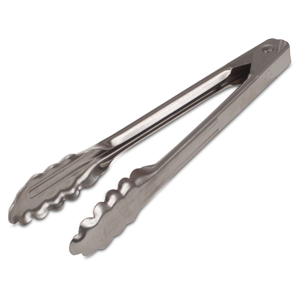 Stainless Steel Cake Bread Vegetable Tongs Kitchen Heavy Duty Utility Tongs 