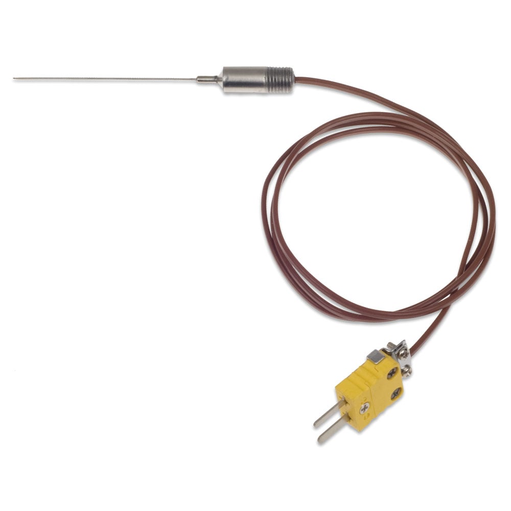 3.18 mm Dia Penetration Tip Cooper Cooper-Atkins 50335-K Needle Thermocouple Type K Probe with 0.125 